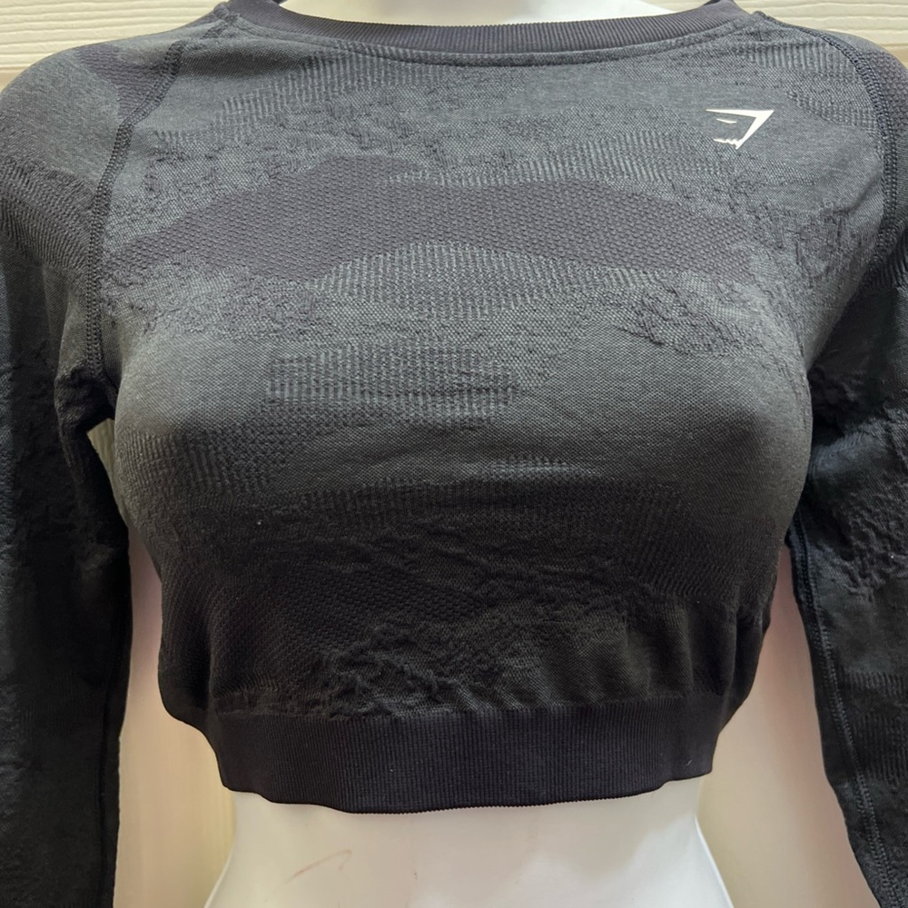 Gymshark Everyday Seamless Long Sleeve Body Fit Women's Crop Top